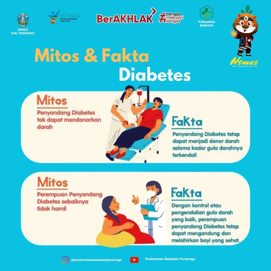 Mitos Dan Fakta Diabetes - (Ada 1 foto)