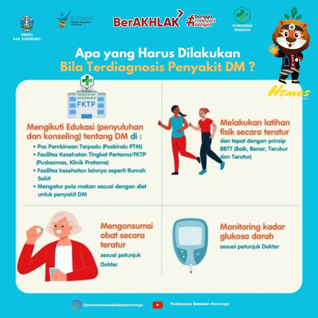Yuk, kenali gejala dari penyakit Diabetes Melitus ! Yuk, kenali gejala dari penyakit Diabetes Melitus !